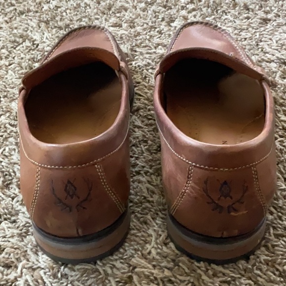 Martin Dingman Tan Leather Loafers Made In Brazil main image 11